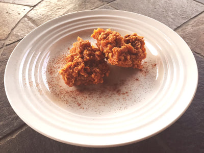 Protein Packed; Axis Labs No Bake Pumpkin Spice Cookies