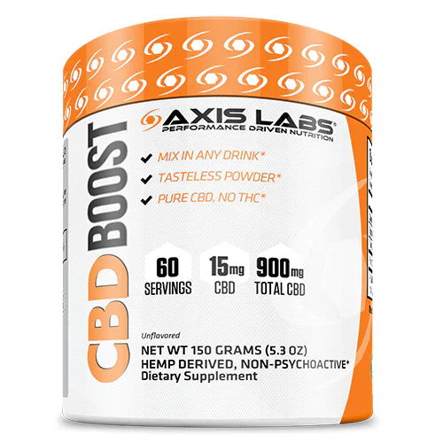 CBD Boost Powder Mix in a Smoothie or Any Drink | Axis Labs CBD