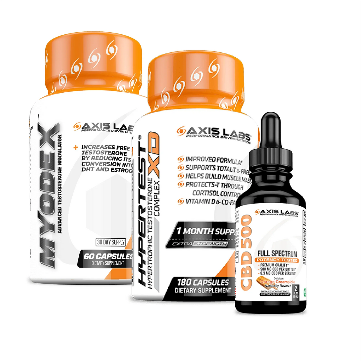 CBD Testosterone Stack Testosterone Boosting Stack by Axis Labs