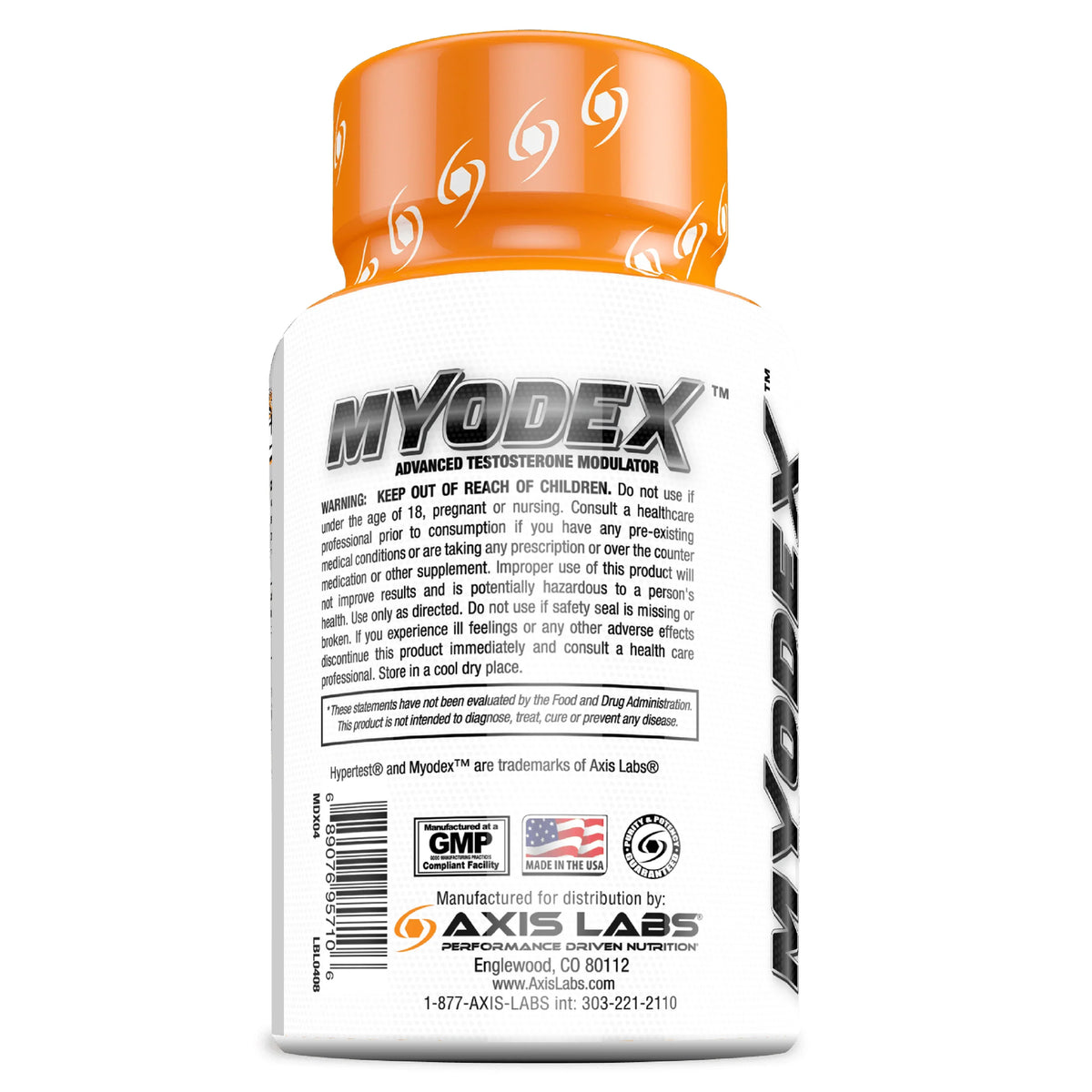 Myodex Advanced Natural Testosterone Modulator Natural T Booster Axis Labs