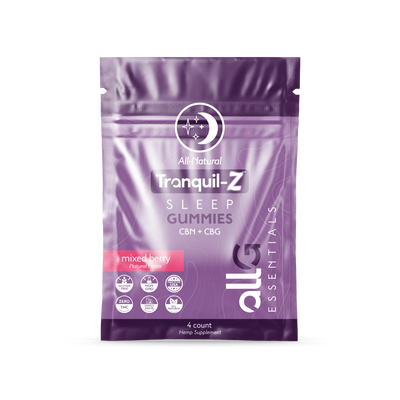 Tranquil-Z CBN+CBG Sleep Gummies - Mixed Berry Axis Labs check-age, EDIBLES, gummies, SLEEP, YGroup_axistz